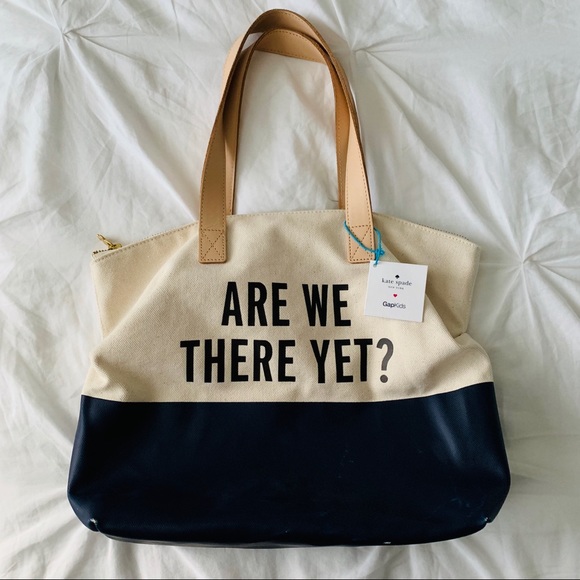 kate spade Other - Kate Spade x GapKids “Are We There Yet?” Tote